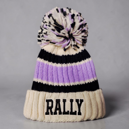 BÉLELT RALLY sapka, fehér-lila-sötétkék